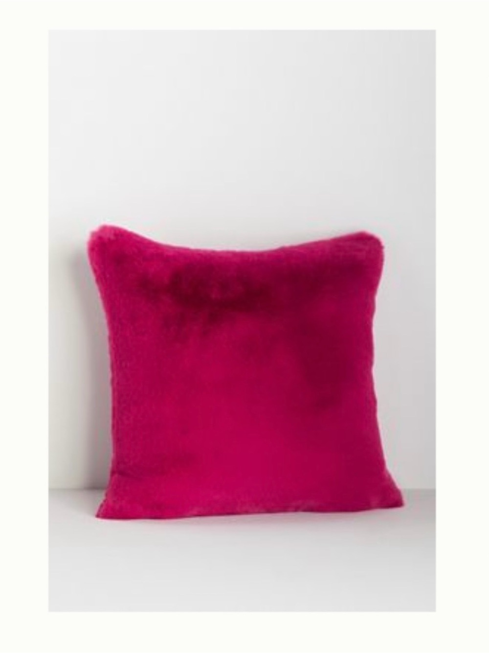 Anthropologie Sophie Faux Fur Pillow